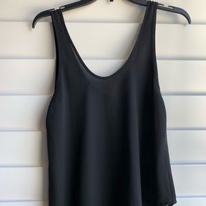 black tank top